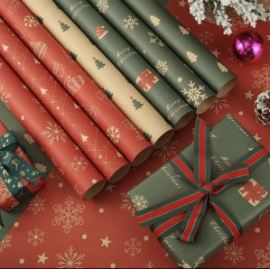 7 bucati de hartii de impachetat cadouri