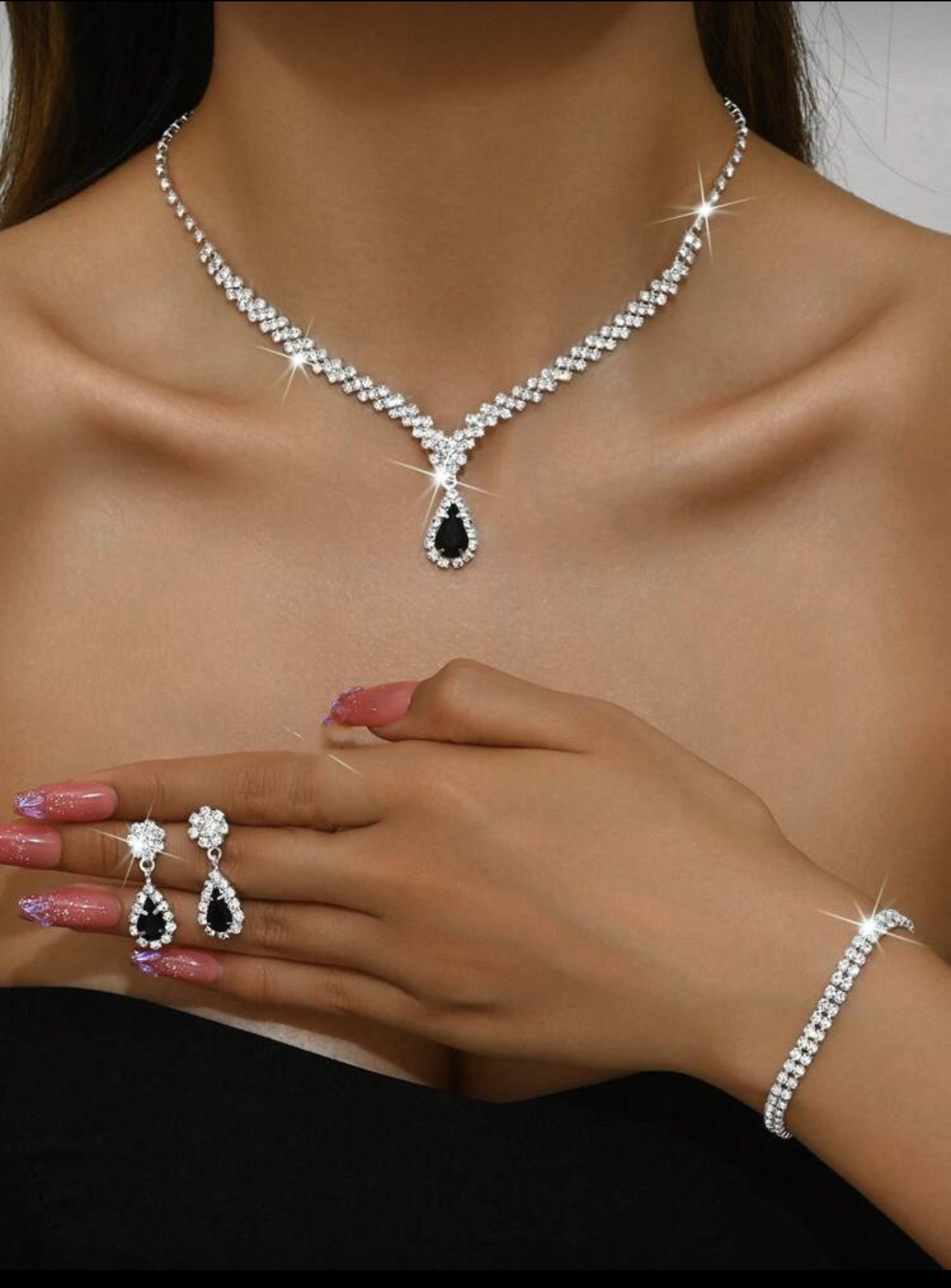 Set colier cercei bratara