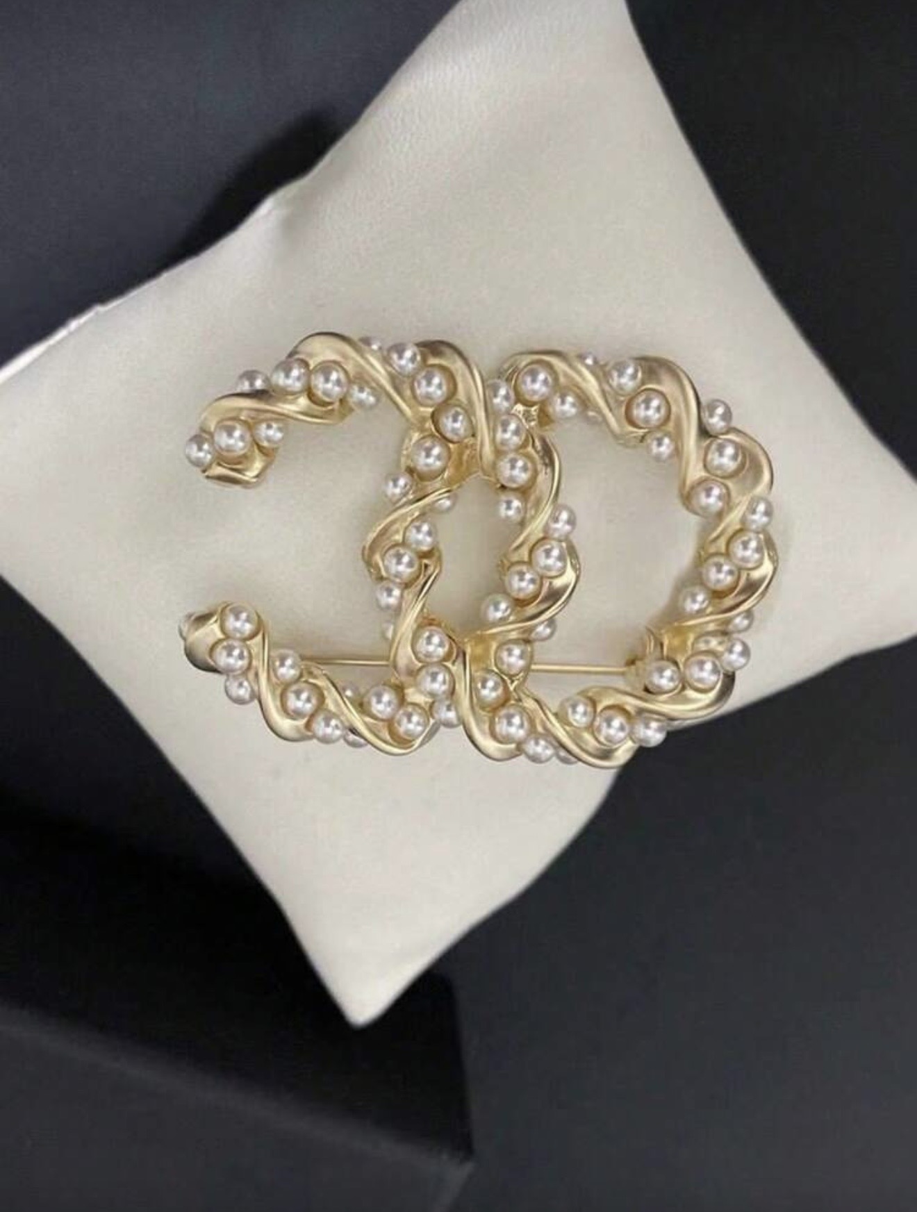 Brosa lux cu perle - imagine 2